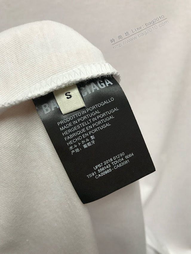 Balenciaga男T恤 2020新款 頂級版本 巴黎世家男短袖衣  tzy2437